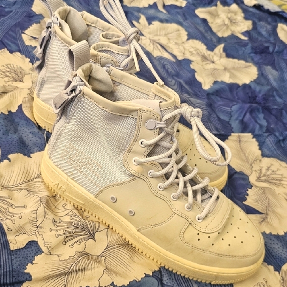 Purple Nike Air Force One High Top